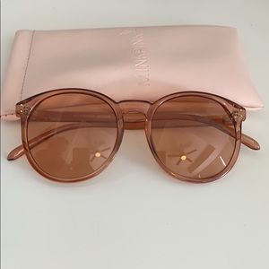Minkpink Incognito Sunglasses - Tan Mono NWOT